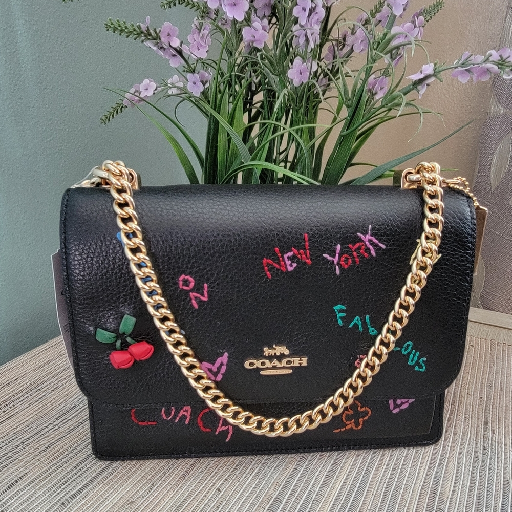 Coach Diary Embroidery Klare Crossbody